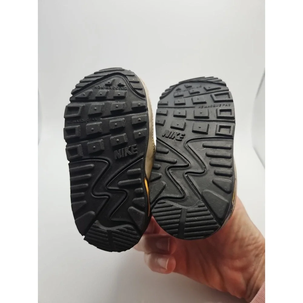 Nike Little Max 90 2007 (TD) Baby Toddlers Black 317053-171 SIZE 3.5 NEW
